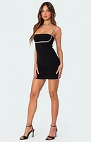 Edikted Dorothy Rhinestone Mini Dress