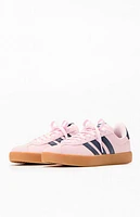 adidas Women's Black & Pink VL Court 3.0 Sneakers