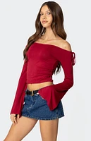 Edikted Keaghan Off Shoulder Top