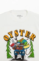 OYSTER EXPEDITION Roadtrip Raw Edge T-Shirt