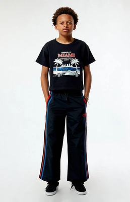 Formula 1 x PacSun Kids Ultra Wide Leg Track Pants