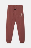 Fear of God Essentials Crimson University Fleece Sweatpants