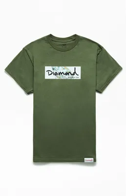 Clear Diamond Box Logo T-Shirt