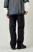 Pacsun Black Bolton Baggy Track Pants