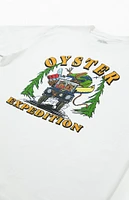 OYSTER EXPEDITION Roadtrip Raw Edge T-Shirt