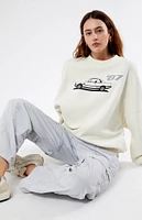 PacSun 87 Car Crew Neck Sweatshirt