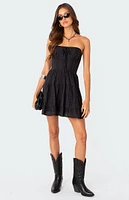 Liora Lacey Cotton Mini Dress