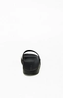 adidas Kids Black Adilette Slide Sandals