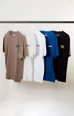 PacSun 5 Pack Embroidered T-Shirts