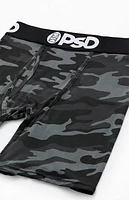 PSD Underwear Night Black Camo Boxer Briefs