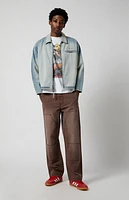 Pacsun Brown Baggy Carpenter pants