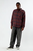 Quiksilver Lago Stretch Long Sleeve Flannel Shirt