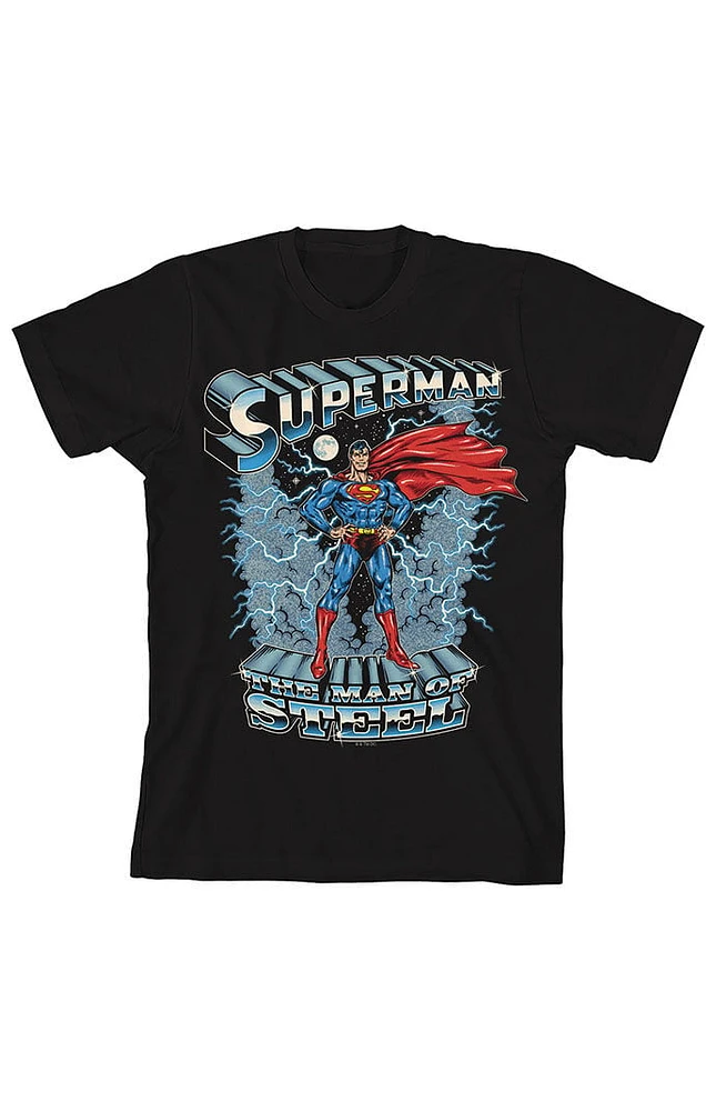 Kids Superman Heroic Pose T-Shirt