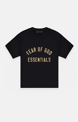 Fear of God Essentials Women's Black Tri-Blend Crew Neck T-Shirt