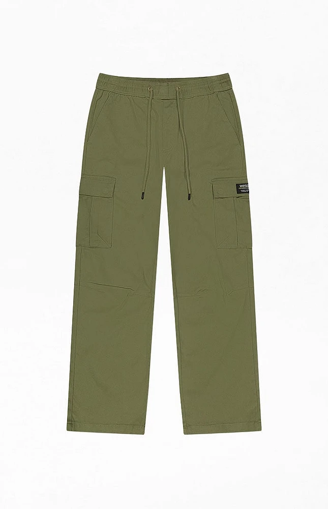 WeSC America Inc Olive Open Bottom Cargo Pants