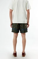 The Met x PacSun Floral 4.5" Swim Trunks
