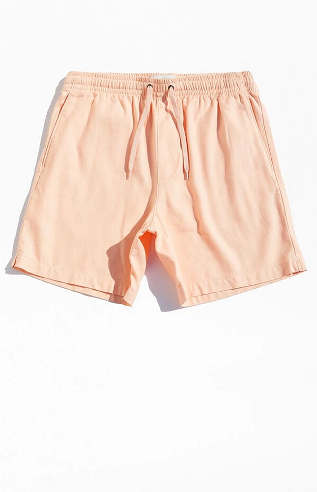 Pacsun Cotton Textured Volley Shorts