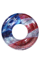 PoolCandy Stars & Stripes Glitter 48" Jumbo Pool Tube