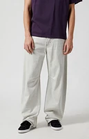 Pacsun Gray Baggy Barrel Jeans