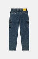 WeSC America Inc Medium Blue Denim Cargo Pants