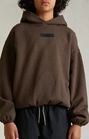 Kids Fear of God Essentials Heathery Wood Hoodie