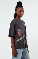 Five Nights at Freddy's Kids Caution Oversized T-Shirt