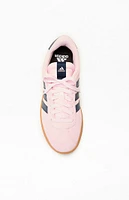 adidas Women's Black & Pink VL Court 3.0 Sneakers