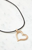 Metal Heart Necklace