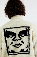 Obey Icon Face Sherpa Jacket