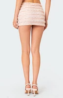 Edikted Izzy Ruffled Mini Skirt