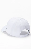 White & Pink NY Yankees Strapback Dad Hat