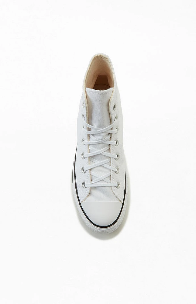 Converse Women's White Chuck Taylor Platform High Top Sneakers
