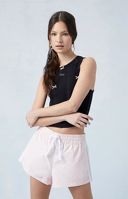PacSun Pink Track Shorts