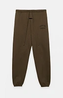 Fear of God Essentials Olive Fleece Sweatpants