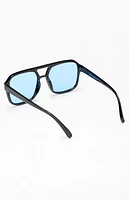 Pacsun Black Liam Aviator Sunglasses