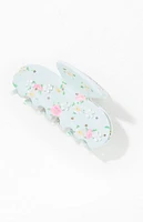 LA Hearts Blue Floral Hair Claw Clip