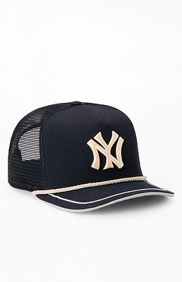 New Era NY Yankees Rope Trucker Hat