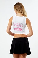 Paris Hilton Infinite Icon Future Cropped Tank Top