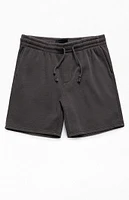 PacSun Charcoal Fleece Volley Shorts