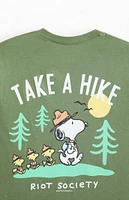 Riot Society Peanuts Snoopy Take A Hike T-Shirt