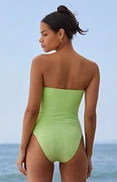 VYB Honeydew Shimmer Nellie One Piece Swimsuit