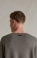 Fear of God Essentials Homestead Heather Merino Wool Short Sleeve Knit T-Shirt