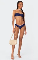 Edikted Maggie Ruffled Bikini Bottom