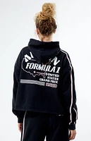 Formula 1 x PacSun Eco Austin Double Side Stripe Zip Up Hoodie