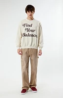 PacSun Find Your Balance Crew Neck Sweatshirt