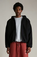 Fear of God Essentials Brushed Yarn Hooded Bomber Jacket