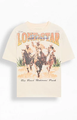 Pacsun Lonestar Cropped T-Shirt
