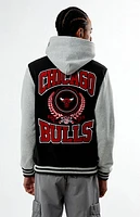 New Era Chicago Bulls Hooded Varsity Jacket