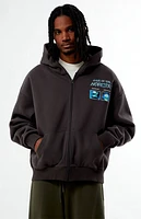 Pacsun Gaze Of Horizon Full Zip Hoodie
