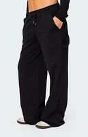 Edikted Annalise Straight Leg Sweatpants